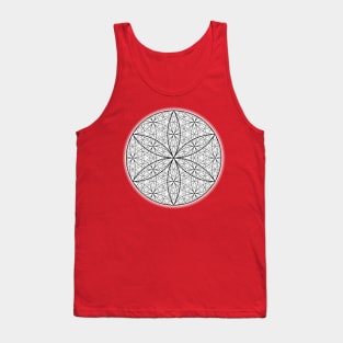 Dimensional Flower of Life Tank Top